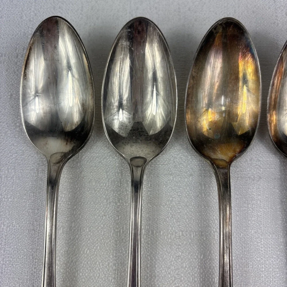 Vintage International Holmes & Edwards FIRST LADY Dinner‎ Soup Spoons Set Of 6
